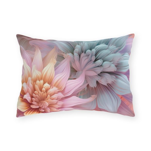 Pastel Fantasy Baroque Floral 03 - Outdoor Pillows - Image 9