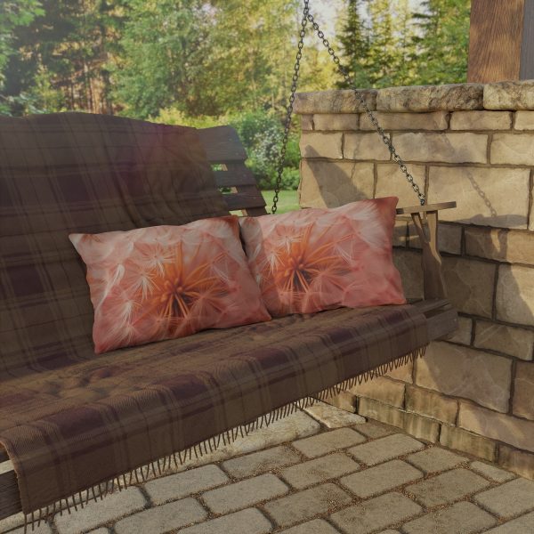 Lovely Fuzzy Fluff in Peach 01 - Outdoor Pillows - Image 12