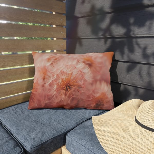 Lovely Fuzzy Fluff in Peach 02 - Outdoor Pillows - Image 11