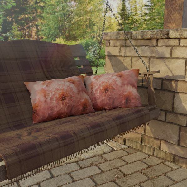 Lovely Fuzzy Fluff in Peach 02 - Outdoor Pillows - Image 12