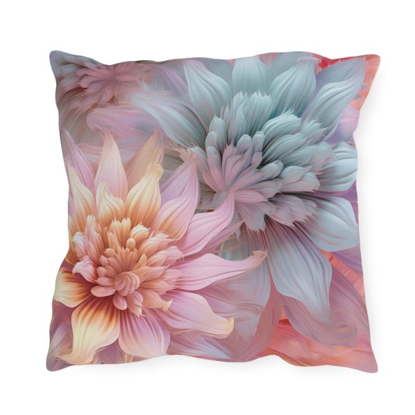 Pastel Fantasy Baroque Floral 03 - Outdoor Pillows - Image 14