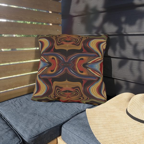 Lipnotic Kaleidoscope Background 01 - Outdoor Pillows - Image 15