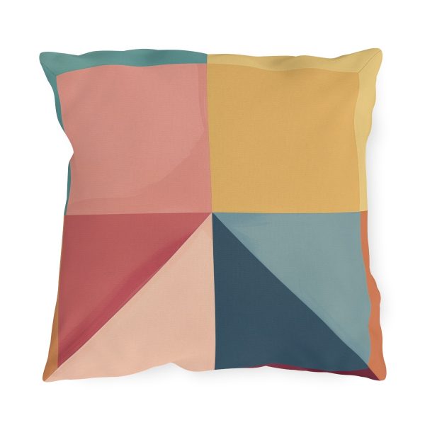 Soft Geometric Pyramid 01 - Outdoor Pillows - Image 13