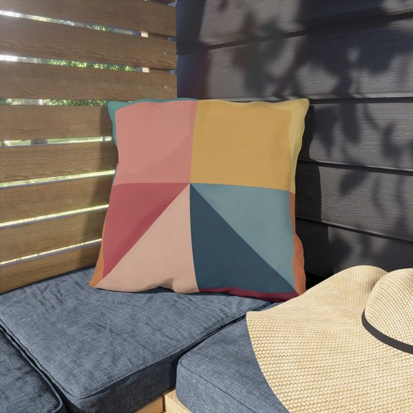 Soft Geometric Pyramid 01 - Outdoor Pillows - Image 15