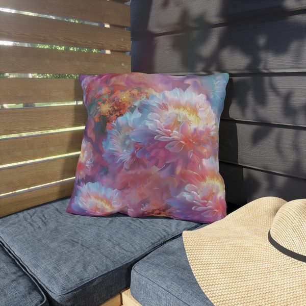 Floral Nebula 04 - Outdoor Pillows - Image 15