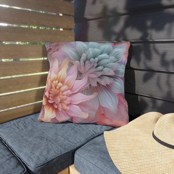 Pastel Fantasy Baroque Floral 03 - Outdoor Pillows - Image 15