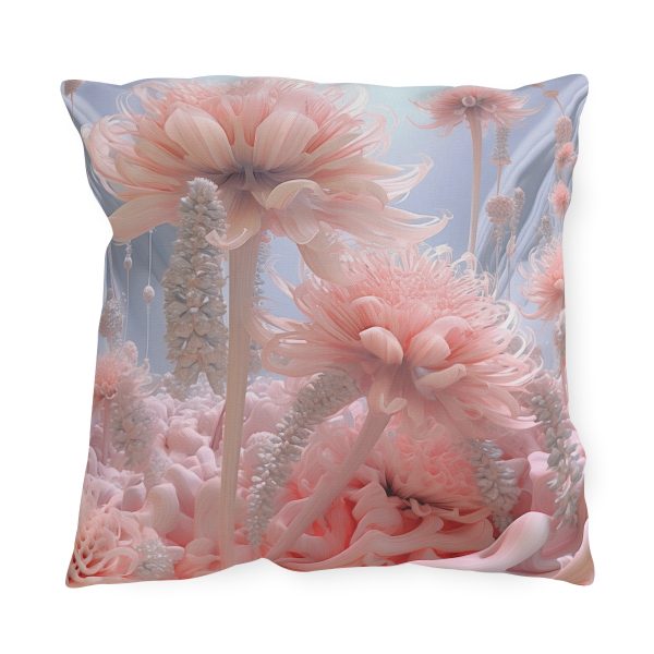 Foamy Floral Fusion 01 - Outdoor Pillows - Image 13