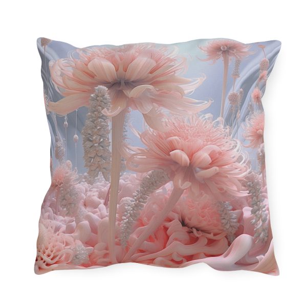 Foamy Floral Fusion 01 - Outdoor Pillows - Image 14