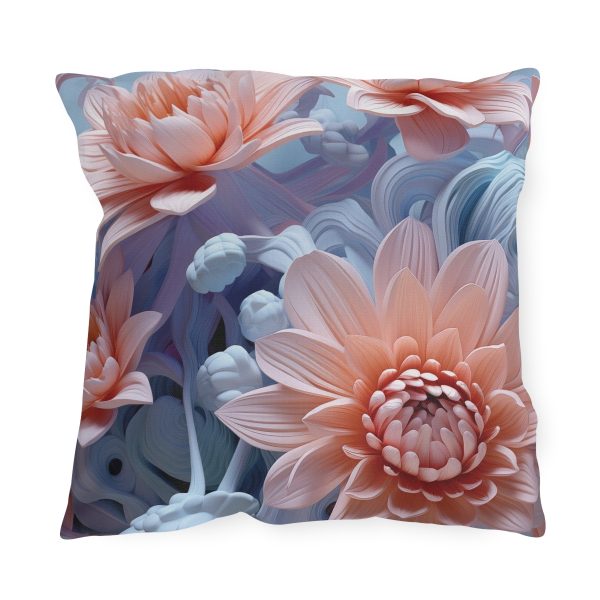 Foamy Floral Fusion 02 - Outdoor Pillows - Image 13