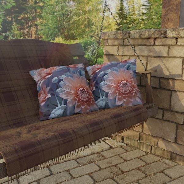 Foamy Floral Fusion 02 - Outdoor Pillows - Image 16