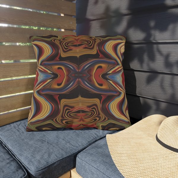 Lipnotic Kaleidoscope Background 01 - Outdoor Pillows - Image 3