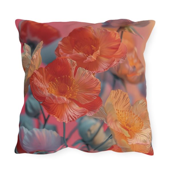 Bright Fantasy Floral 05 - Outdoor Pillows - Image 2