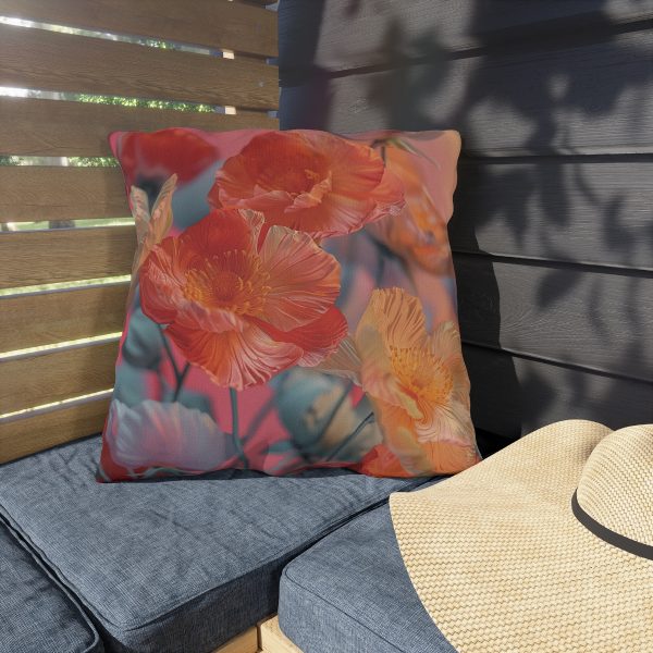 Bright Fantasy Floral 05 - Outdoor Pillows - Image 3