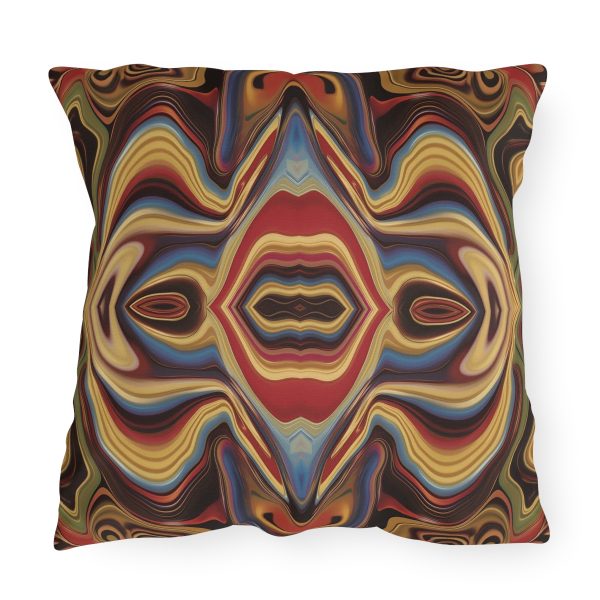 Lipnotic Kaleidoscope Background 03 - Outdoor Pillows