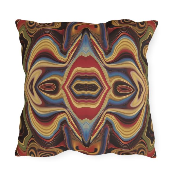 Lipnotic Kaleidoscope Background 03 - Outdoor Pillows - Image 2