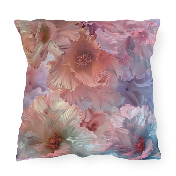 Floral Nebula 02 - Outdoor Pillows