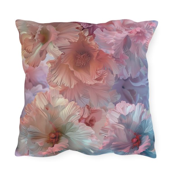 Floral Nebula 02 - Outdoor Pillows - Image 2