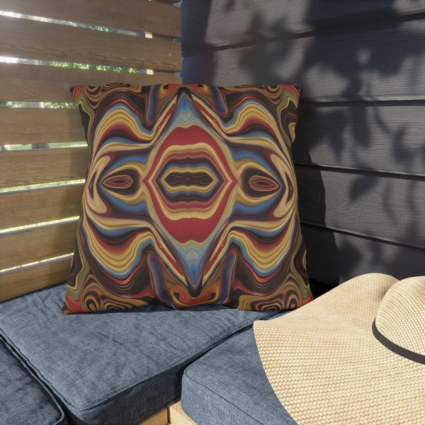 Lipnotic Kaleidoscope Background 03 - Outdoor Pillows - Image 3