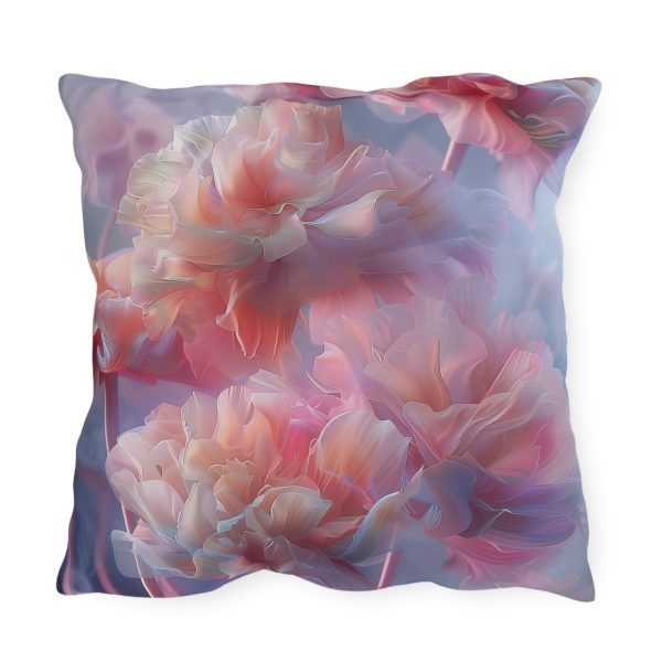 Floral Nebula 03 - Outdoor Pillows - Image 2