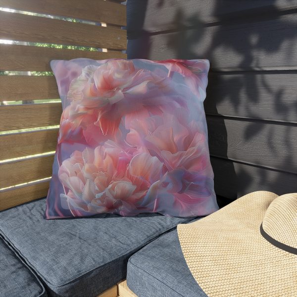 Floral Nebula 03 - Outdoor Pillows - Image 3