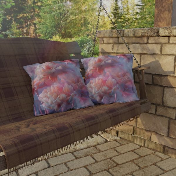 Floral Nebula 03 - Outdoor Pillows - Image 4