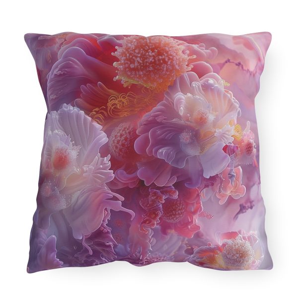 Floral Nebula 05 - Outdoor Pillows