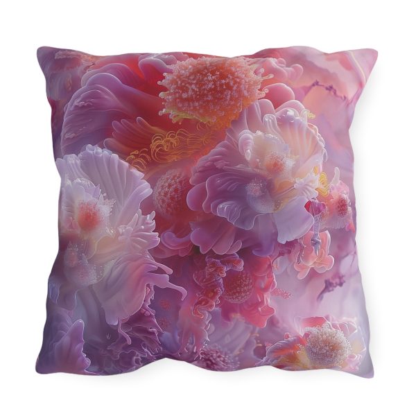 Floral Nebula 05 - Outdoor Pillows - Image 2