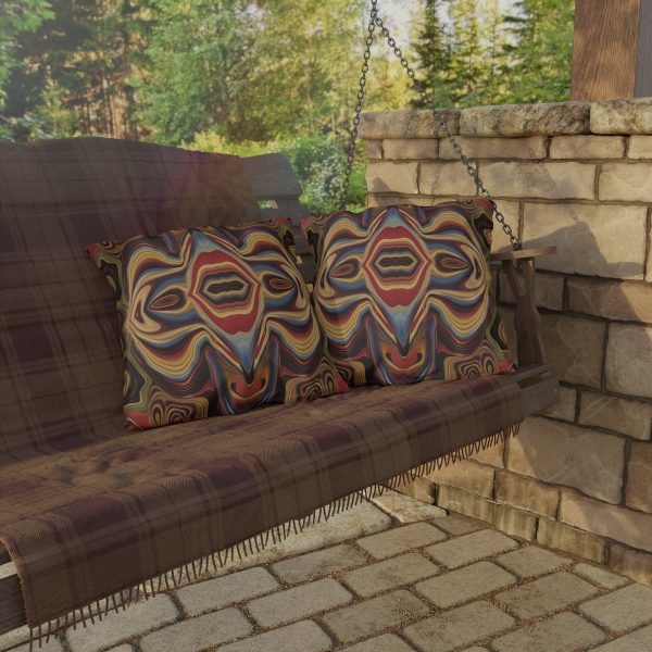 Lipnotic Kaleidoscope Background 03 - Outdoor Pillows - Image 4