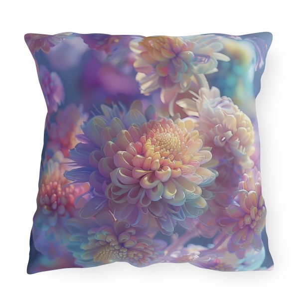 Floral Nebula 06 - Outdoor Pillows