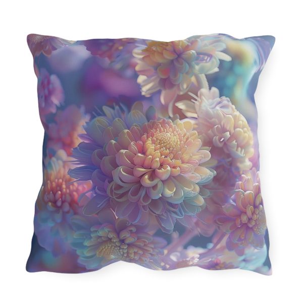 Floral Nebula 06 - Outdoor Pillows - Image 2