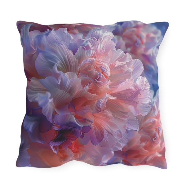 Floral Nebula 07 - Outdoor Pillows - Image 2