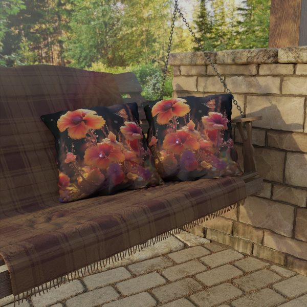 Bright Fantasy Floral 01 - Outdoor Pillows - Image 4