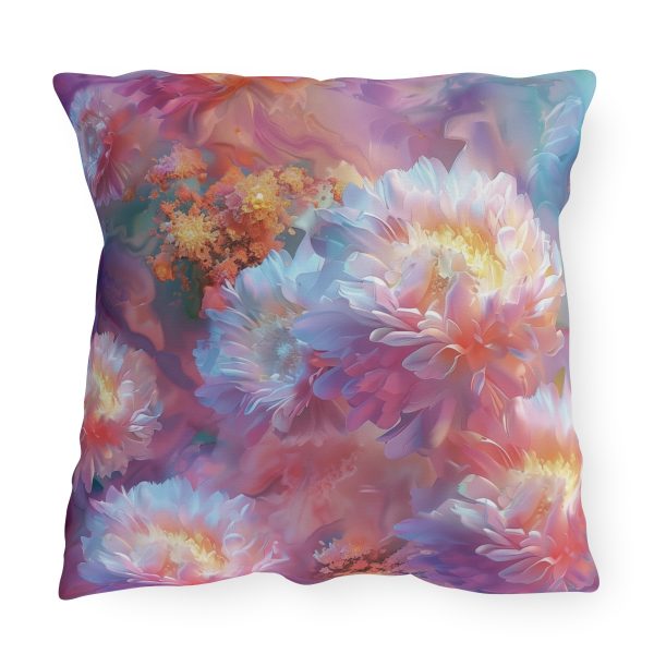 Floral Nebula 04 - Outdoor Pillows