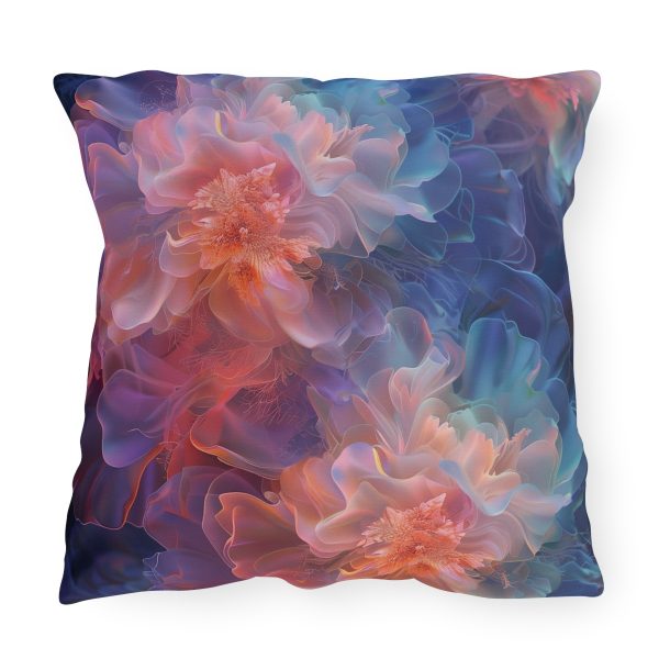 Floral Nebula 09 - Outdoor Pillows