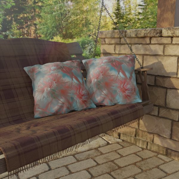 Floral Nebula 01 - Outdoor Pillows - Image 4