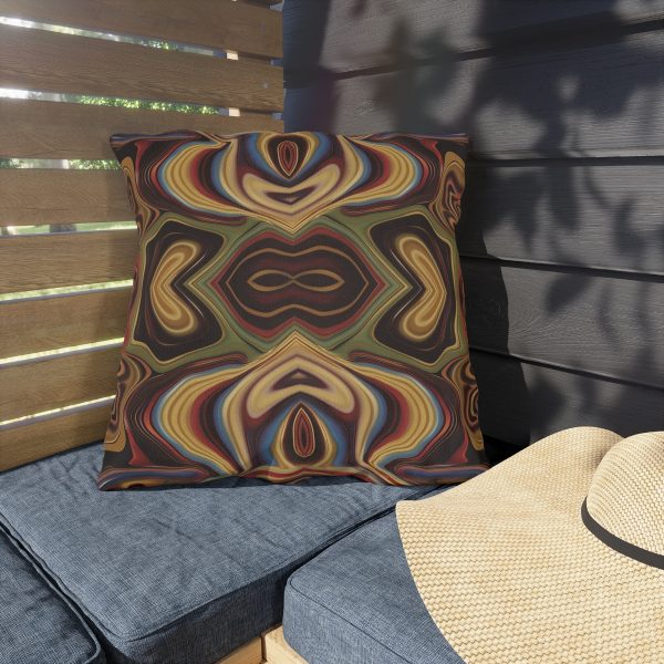 Lipnotic Kaleidoscope Background 04 - Outdoor Pillows - Image 3