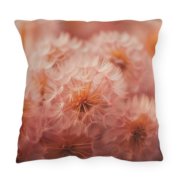 Lovely Fuzzy Fluff in Peach 02 - Outdoor Pillows