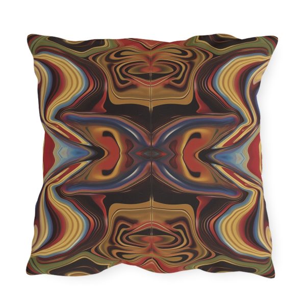 Lipnotic Kaleidoscope Background 01 - Outdoor Pillows - Image 2