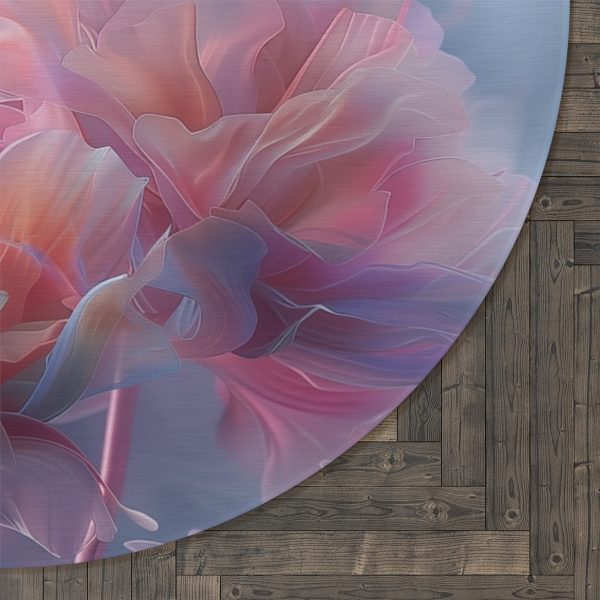 Floral Nebula 03 - Round Rug - Image 5