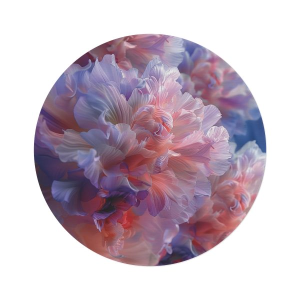 Floral Nebula 07 - Round Rug