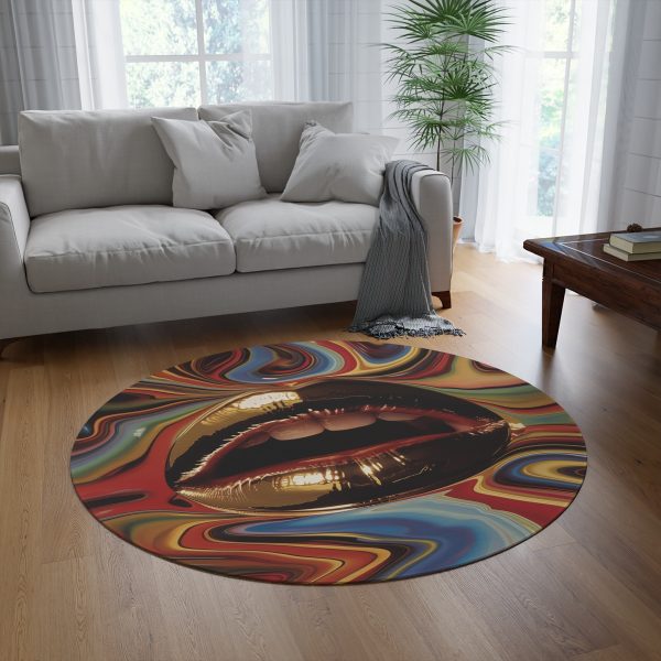 Lipnotic - Round Rug - Image 4