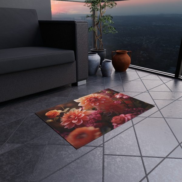 Bright Fantasy Floral 02 - Outdoor Rug - Image 8