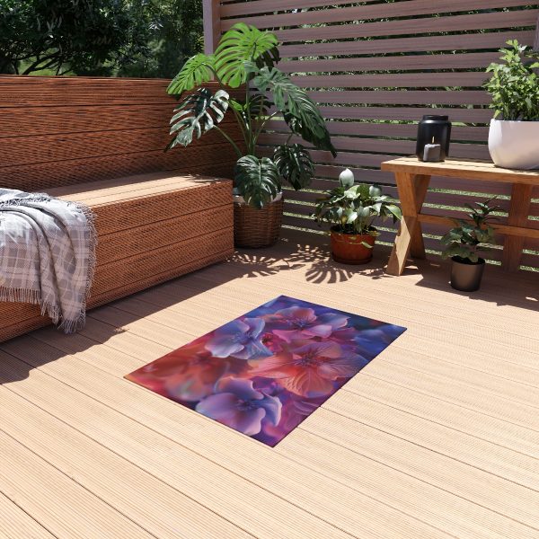 Bright Fantasy Floral 03 - Outdoor Rug - Image 7