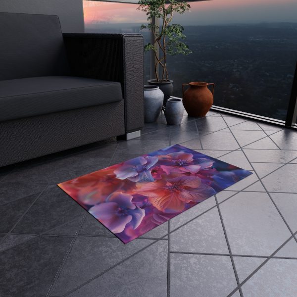 Bright Fantasy Floral 03 - Outdoor Rug - Image 8