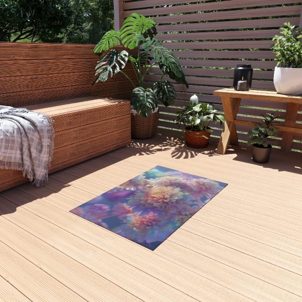 Floral Nebula 06 - Outdoor Rug - Image 7