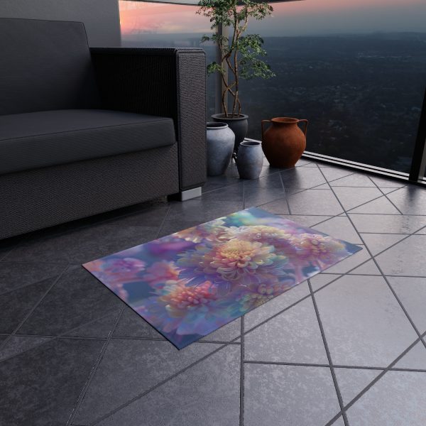 Floral Nebula 06 - Outdoor Rug - Image 8