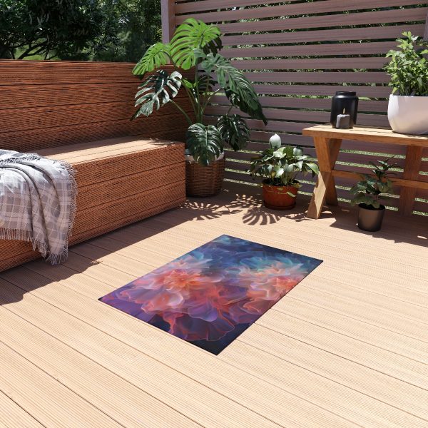 Floral Nebula 09 - Outdoor Rug - Image 7