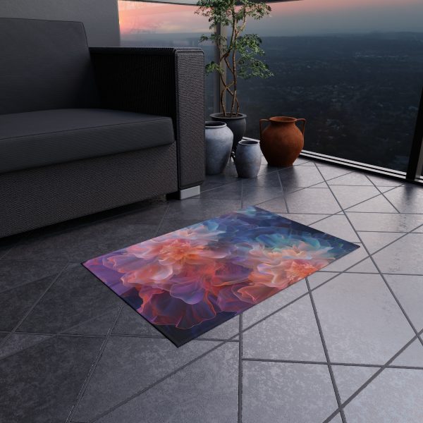 Floral Nebula 09 - Outdoor Rug - Image 8