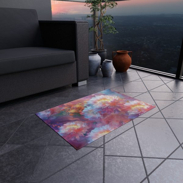 Floral Nebula 04 - Outdoor Rug - Image 8