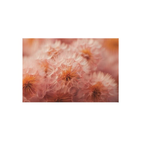 Lovely Fuzzy Fluff in Peach 02 - Outdoor Rug - Image 5